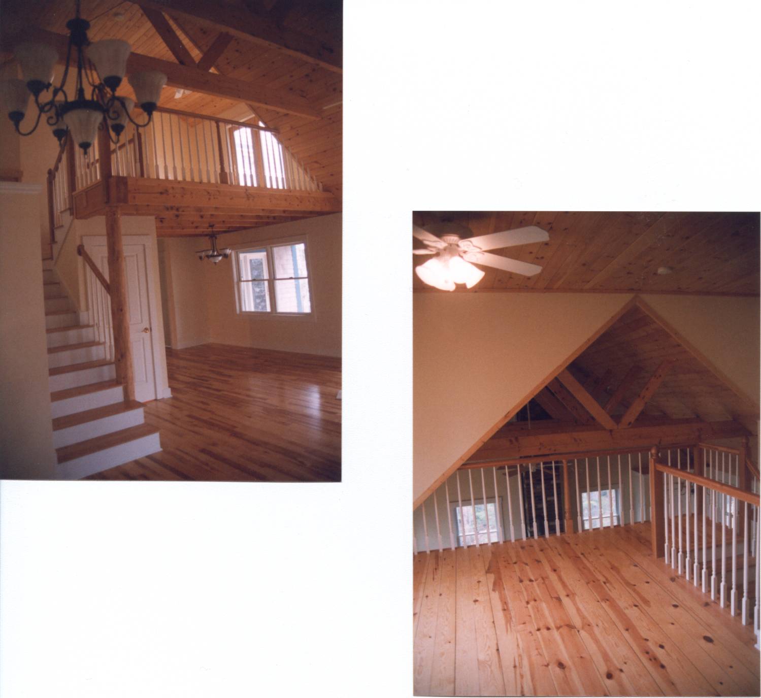 2 bedrooms upstairs with shared living area