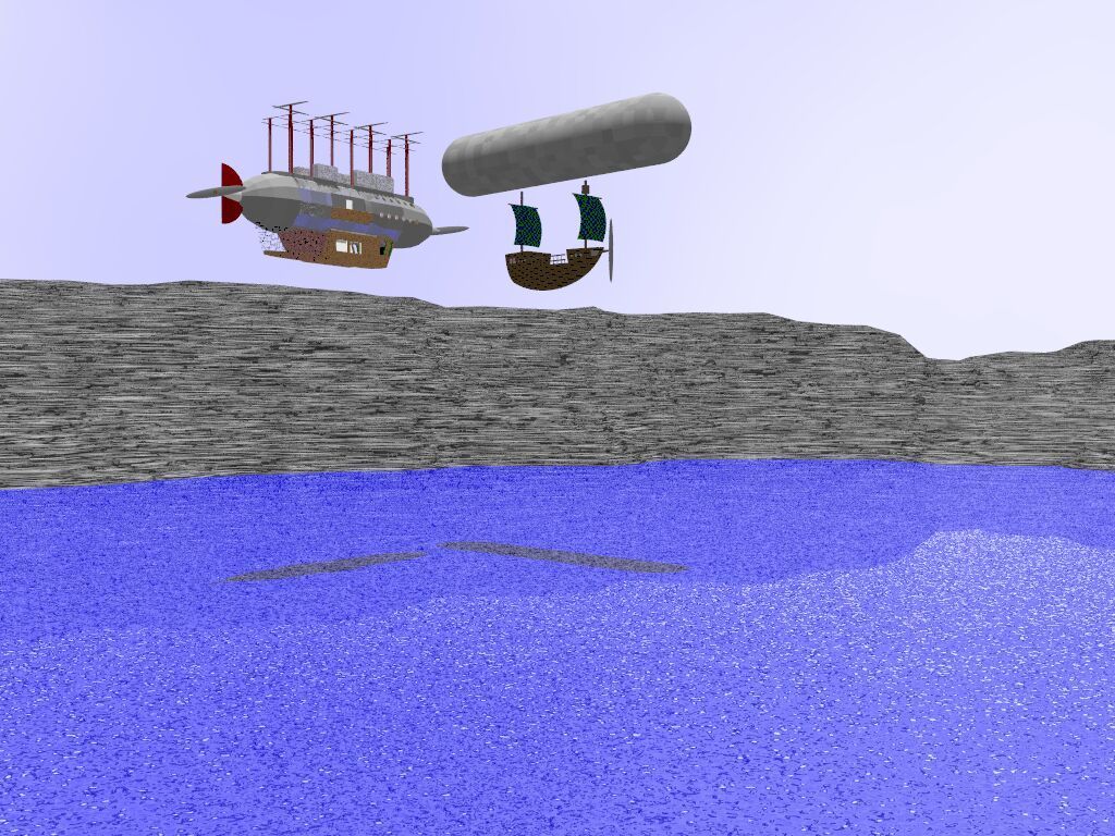 The Albatross vs. the slaver ship