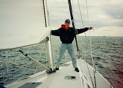 Yacht 'Andino',Long Island Sound. May 1997