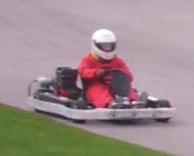 Michael practicing for the shooutout