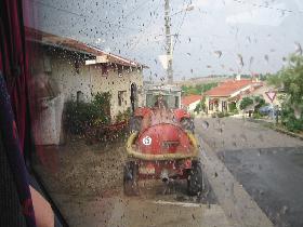 The first raindrops