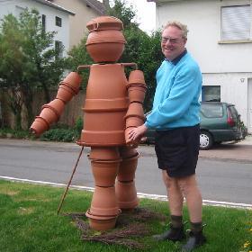 Friendly statue