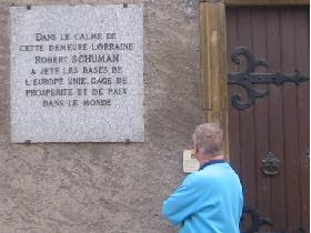 Max translating the inscription