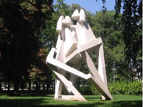 Modern statue