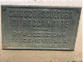 and the name plaque