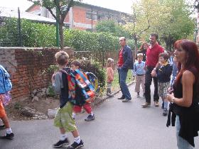 School gate