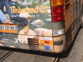 Back of the bus