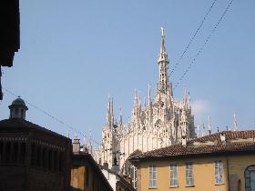 Last glimpse of the Duomo