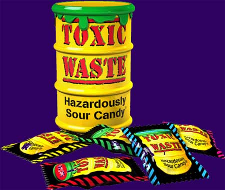 TOXIC WASTE CANDY!