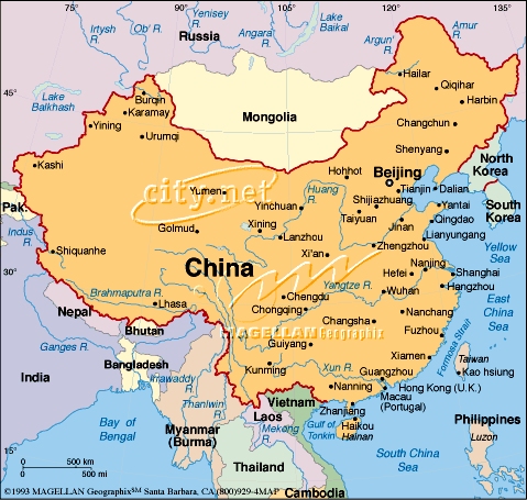 China and his neighbours
