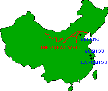 Clickable Map of China