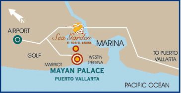 Mayan Palace Puerto Vallarta Map