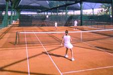 clay tennis courts