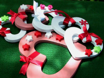 scrolled hearts