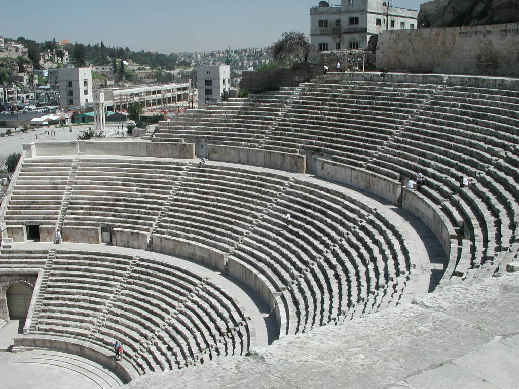 The Roman Theater in Amman