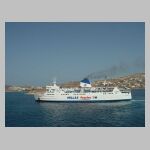Express Santorini leaving Paros harbour