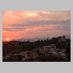 Athens sunset