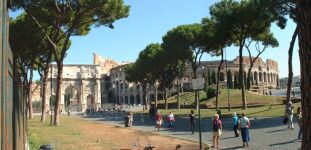 Colosseum and Arch of Constantine 