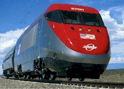 Locomotora experimental a turbina (Foto cortes�a US DOT)