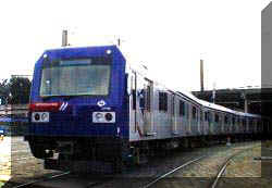 Uno de los nuevos trenes provistos por Siemens. (Foto cortes�a CPTM)