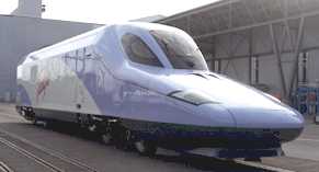 Desde hace un a�o Bombardier est� testeando la unidad motriz de su HST 350. (Foto cortes�a Bombardier)