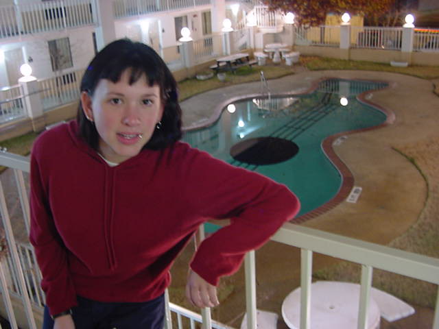 stop your cursor over this image to see the fool by the pool