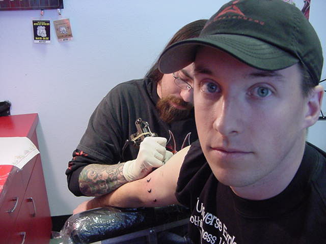barby evans tattoo&nbsp; ouch