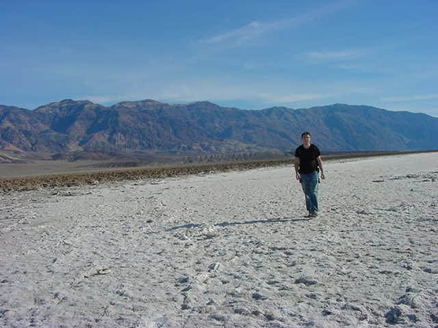 dEATH vALLEY's fLOOR iS sALT
