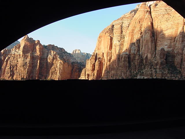 ZION's TUNNEL's SKYLIGHT