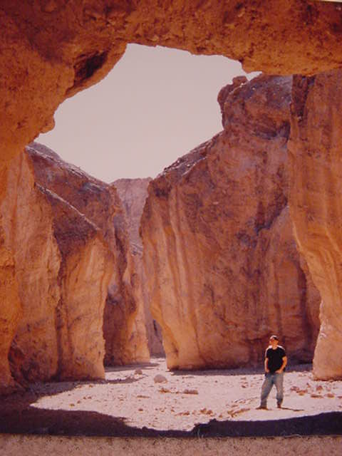 Death Valley, me for scale...&nbsp;&nbsp;&nbsp; Mike French