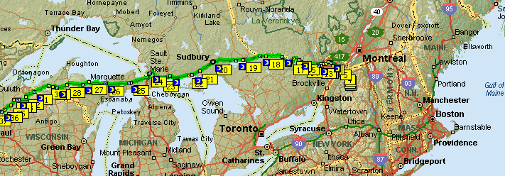 Eastern USA&nbsp;&nbsp; click to see next part