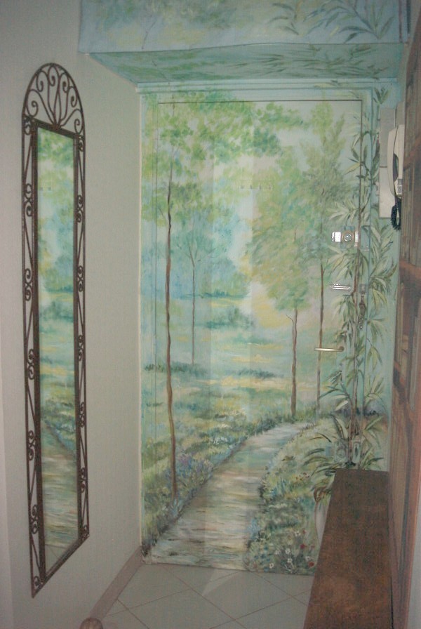 porta dipinta