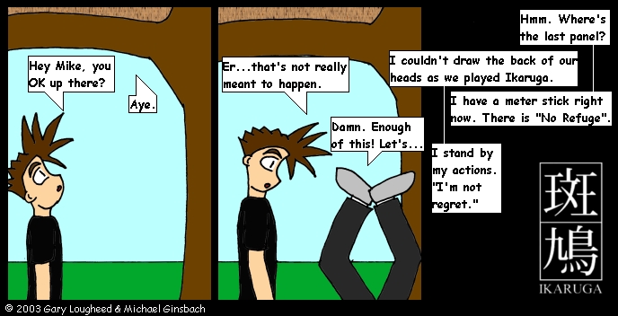 03/06/2003 - Mike is Black, Trees are White