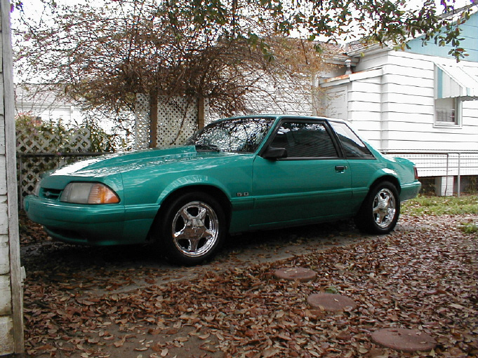 Matt Plavidal's 1993 Calypso Green Notchback