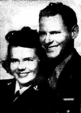 Sgt and Mrs Robert S Goodfleisch