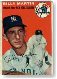 Billy Martin with the
Yankees