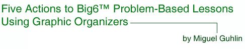 Five Actions to Big6� Problem-Based Lessons Using Graphic Organizers