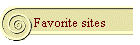 Favorite sites
