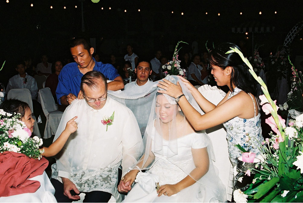 Mr. richie John Codera and Ms. Felisa Gerodias as our veil sponsor