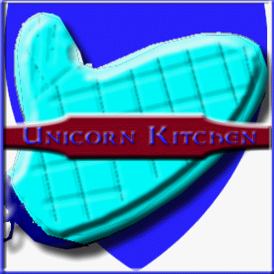 The kitchen of The Flying Unicorn, with Recipies and stuff about food.