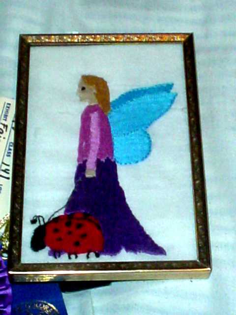 Soni won a grandchampion in the children's competition at the county fair 