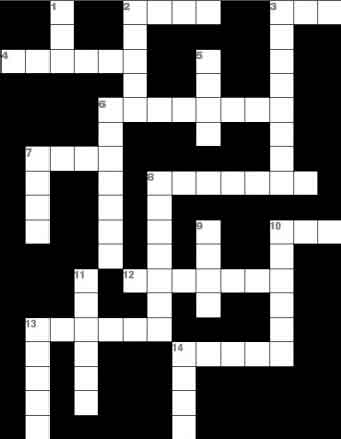 Crossword puzzle