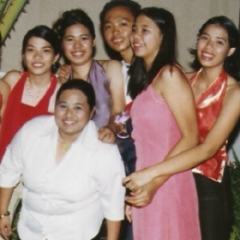 with Ate Jeff, Charisse, Cherry..