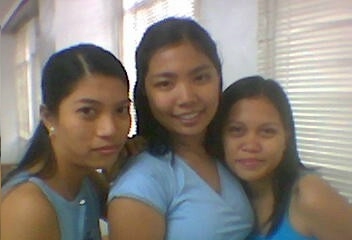the trio in blue