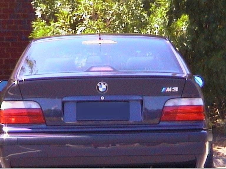 My M3.. Full Rear View
