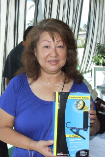 Fay (Murakami-Platiro) & her door prize