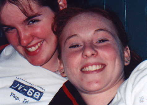 Awwwww...aint Danielle and Trish cute?