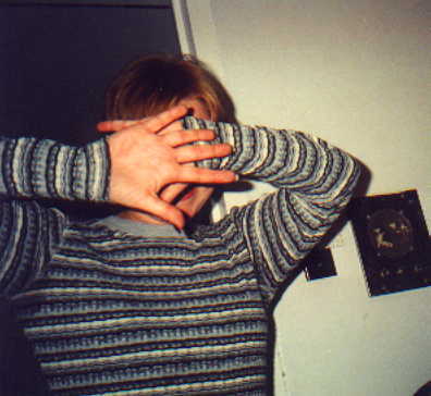 Thats Michelle...she doesnt like her picture taken