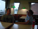 We made this little ditty with James's digital camera.