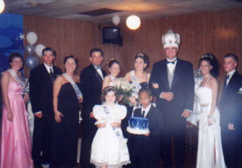 Heres the prom court for 2001.